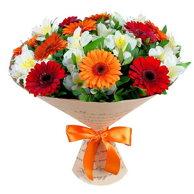 Букет цветов "Солнечный зайчик"