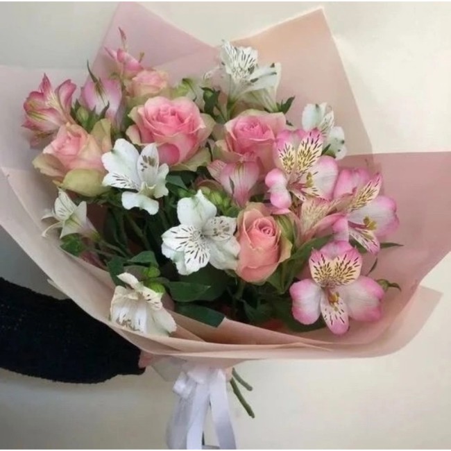 Букет цветов "Амур"